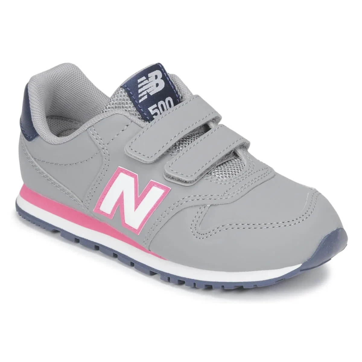 Детские кроссовки для мальчиков с липучками New Balance, Grey Shade