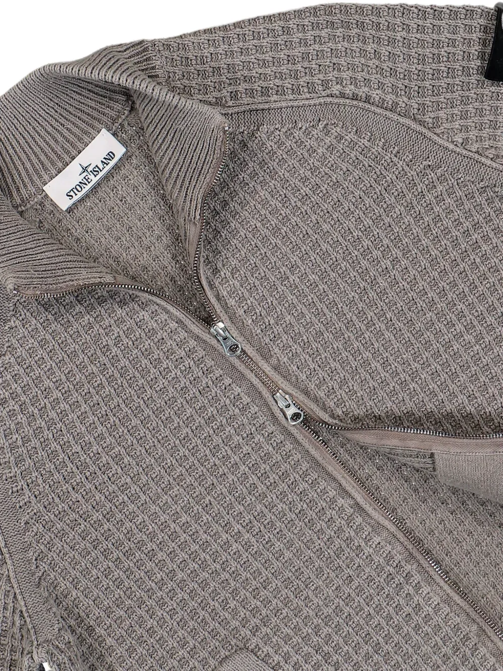 Свитер на молнии 5100034 Stone Island, серый — фото 3
