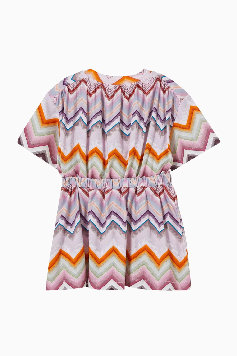 Платье с принтом шеврон хлопковое Missoni — фото 2