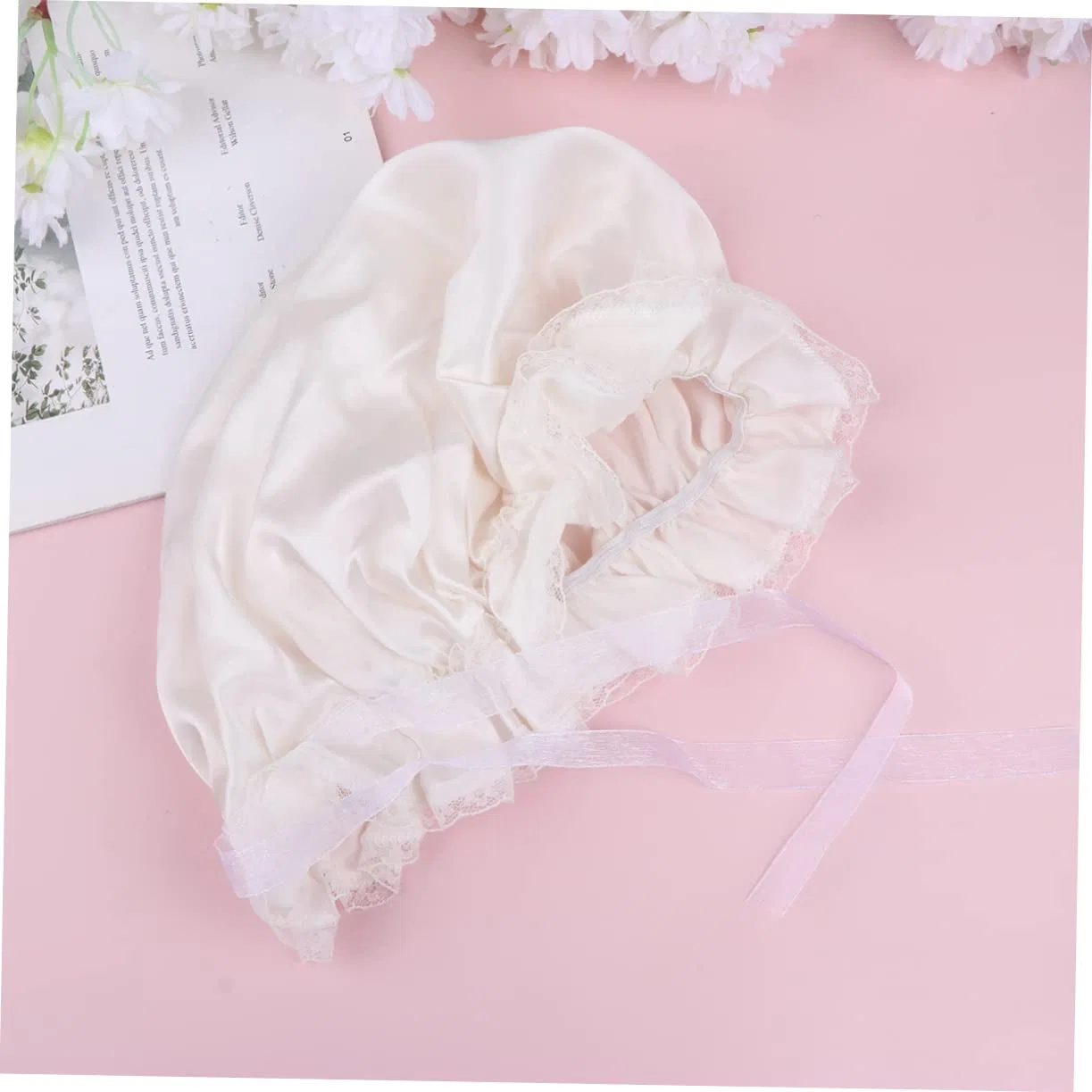 Шапочка для душа Silk, Healeved, White — фото 3