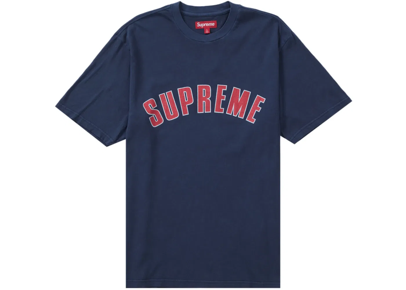 Мужская футболка с принтом Cracked Arc Supreme, Navy
