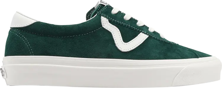 

Кеды Vans Style 73 DX Pig Suede - Dark Green White, зеленый