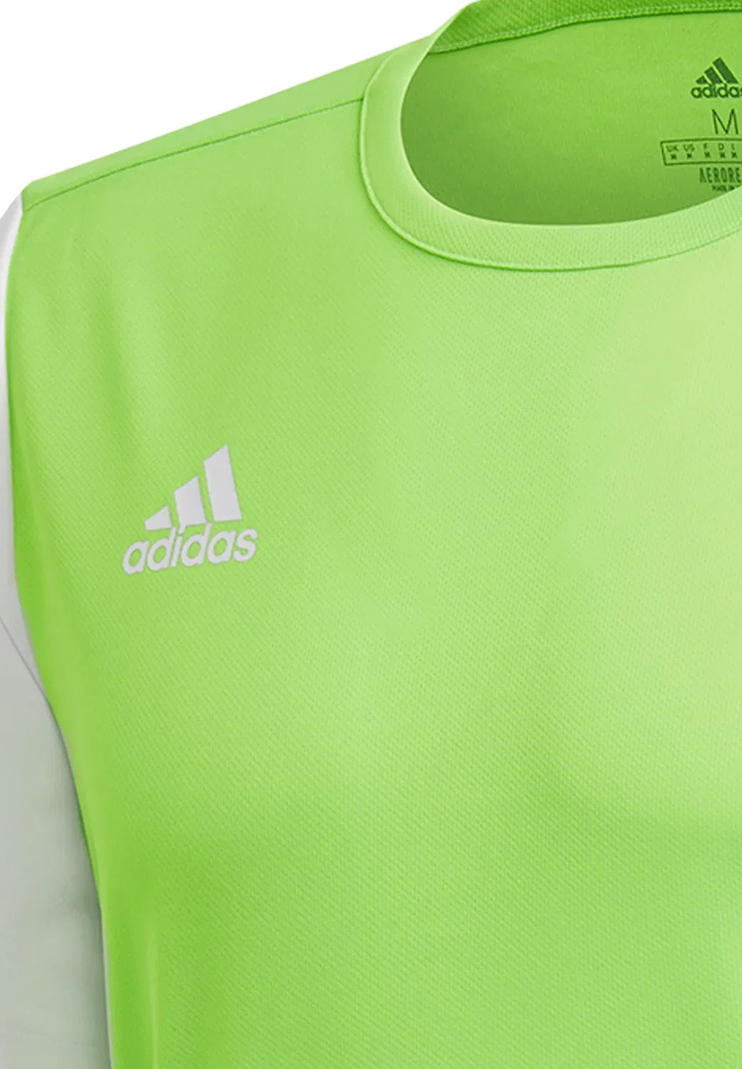Estro 19 fussballtrikot Herren - спортивная футболка Adidas Performance, Solar Green/White — фото 3