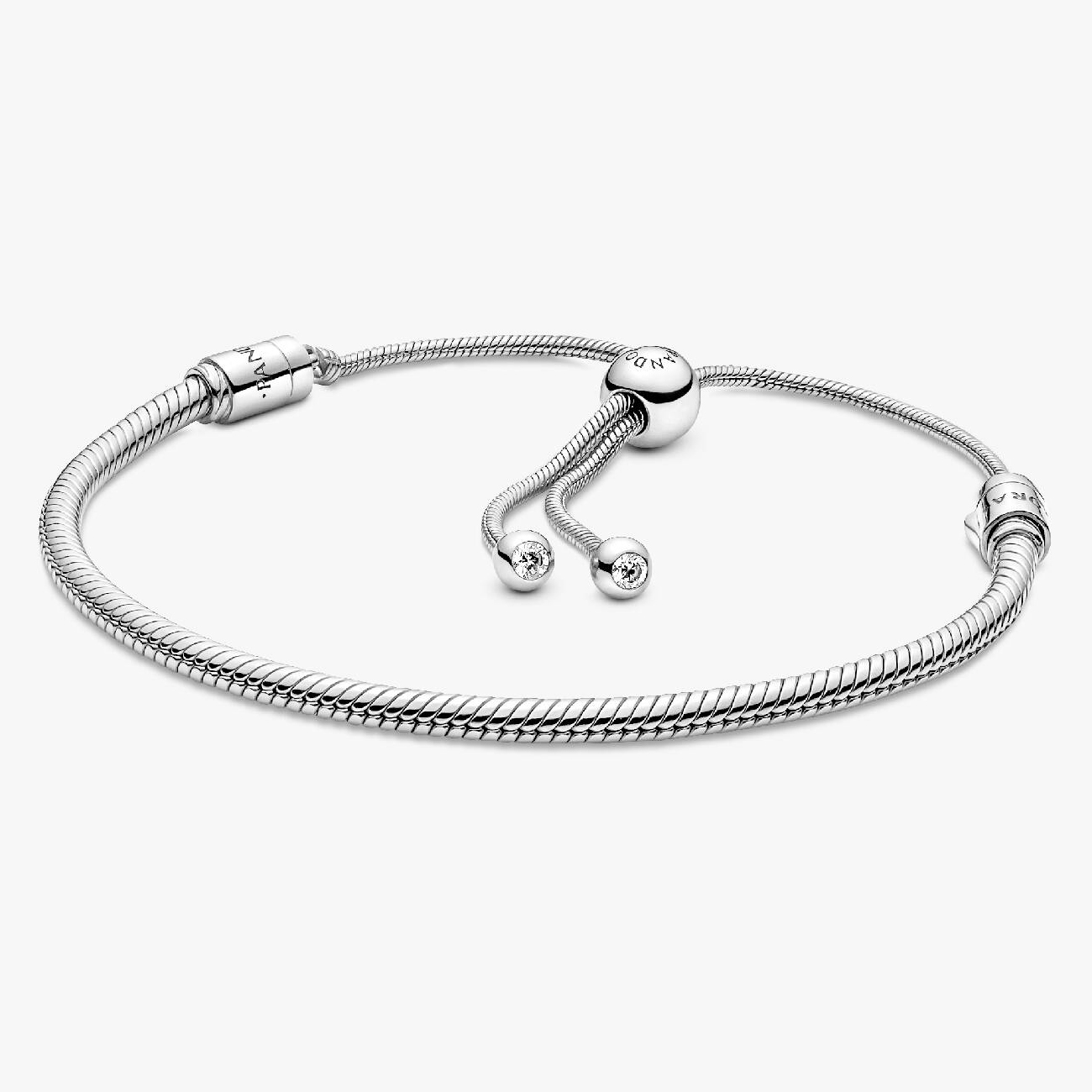 

Браслет Pandora Snake Chain Slider, серебро