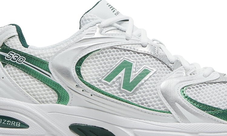 Кроссовки New Balance 530 'White Nightwatch Green', белый — фото 3