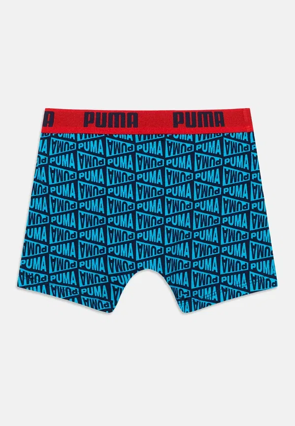 Трусы с принтом Boys flag printed 4 pack Puma, темно-синий/blue/green/black — фото 4