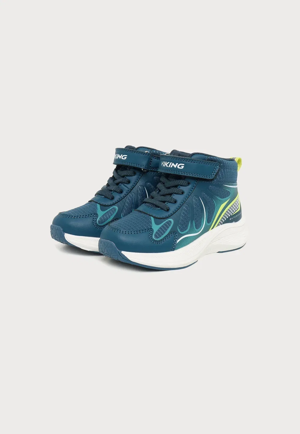 Flash mid wp 1v унисекс - высокие кроссовки Viking, Dark Blue — фото 2
