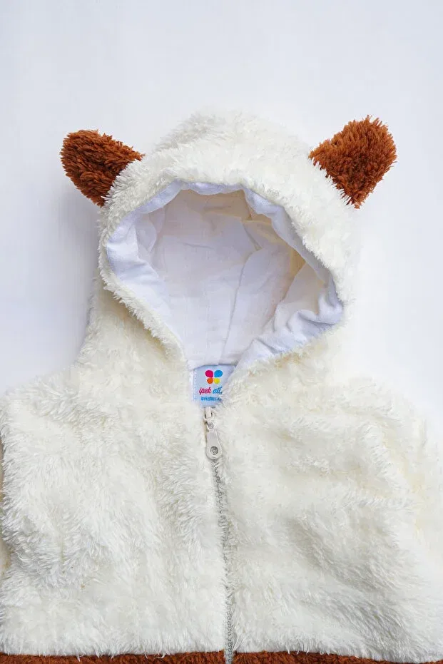 Детская куртка с капюшоном для девочек panda jacket Bshood, Multicolor — фото 2