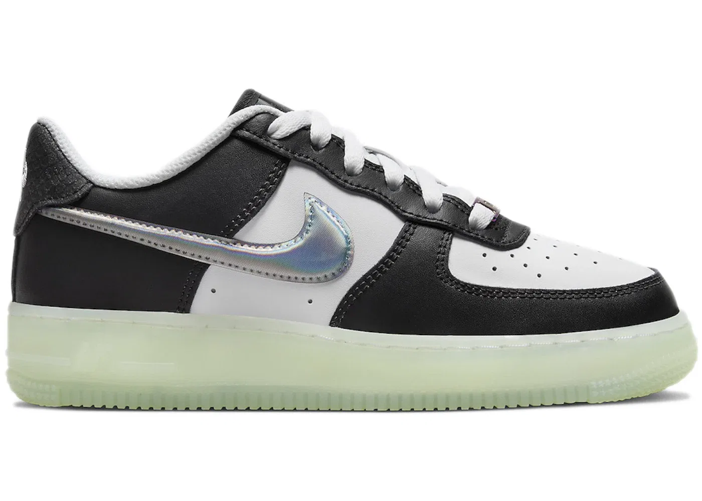 Детские кроссовки Lifestyle Nike Air Force 1 Low LV8, White/Vapor Green/Black