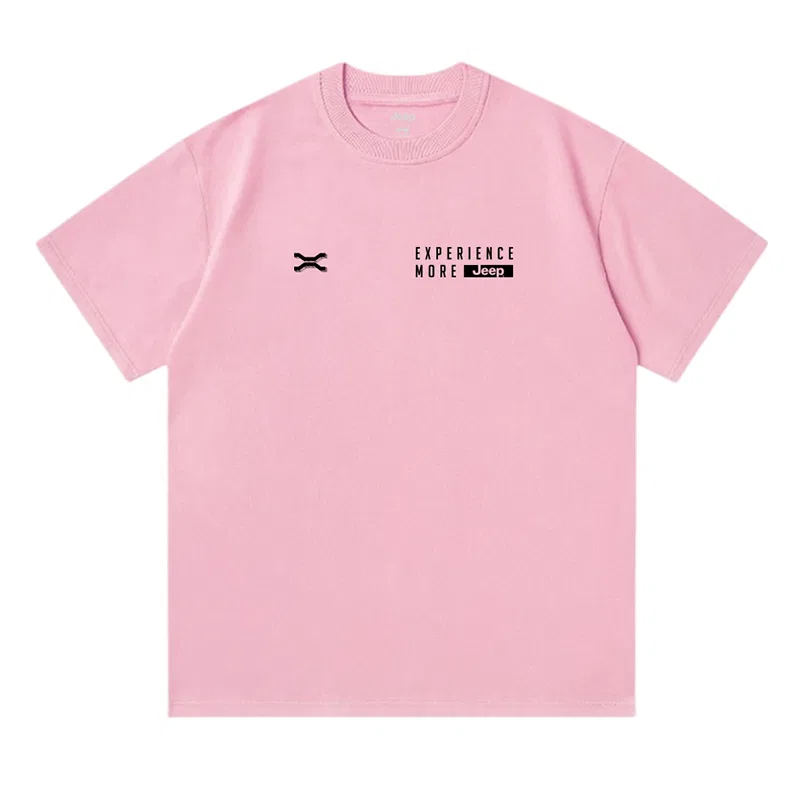 Детская футболка из плотного хлопка Jeep, Sky Pink