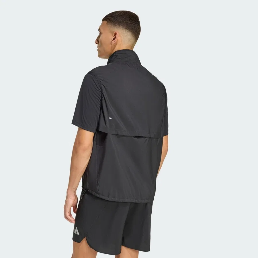Жилет для бега ADI365 Running Essentials Vest adidas, Черный — фото 2