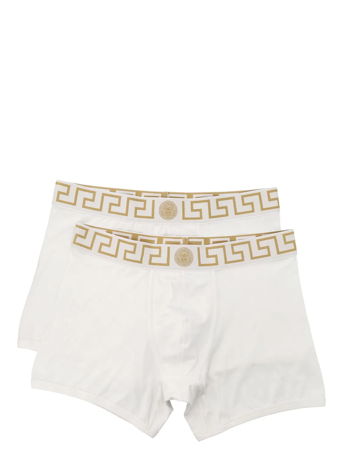 Versace Пакет из двух длинных боксеров с Greca Border