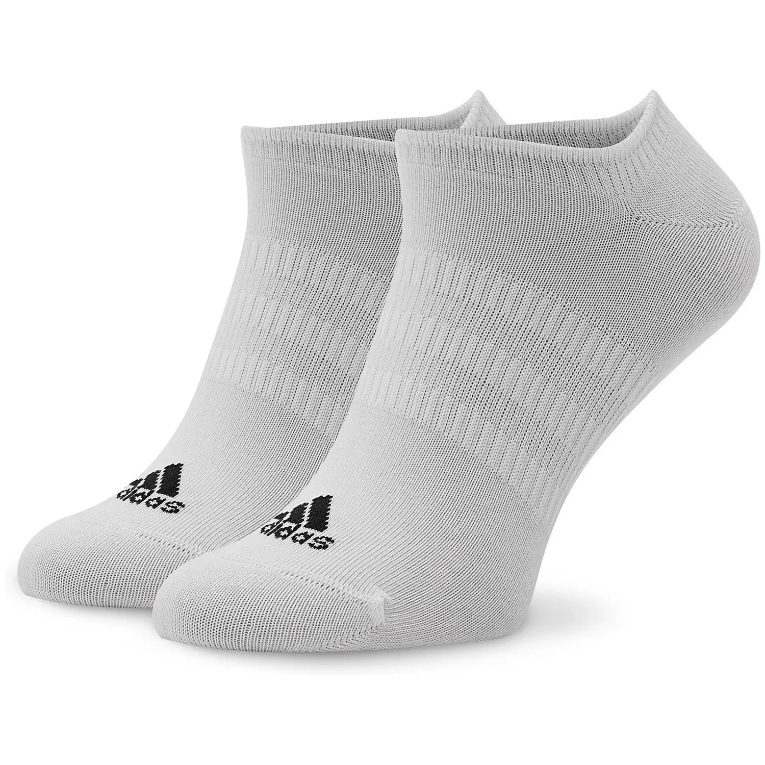 Носки с укороченным кроем Thin and Light No-Show Adidas, Weiss Schwarz — фото 2