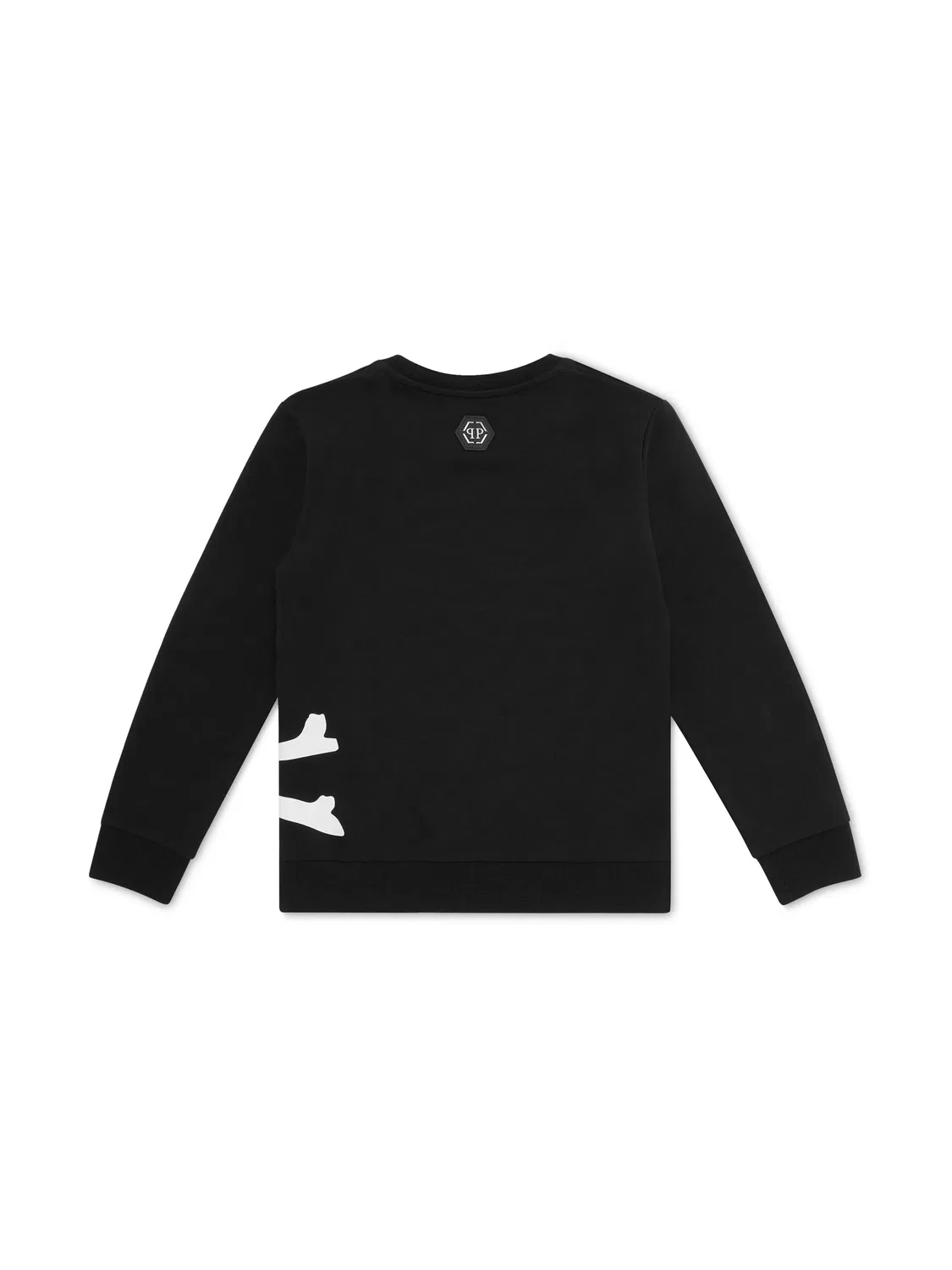 Philipp Plein Черный свитшот Skull & Bones — фото 2