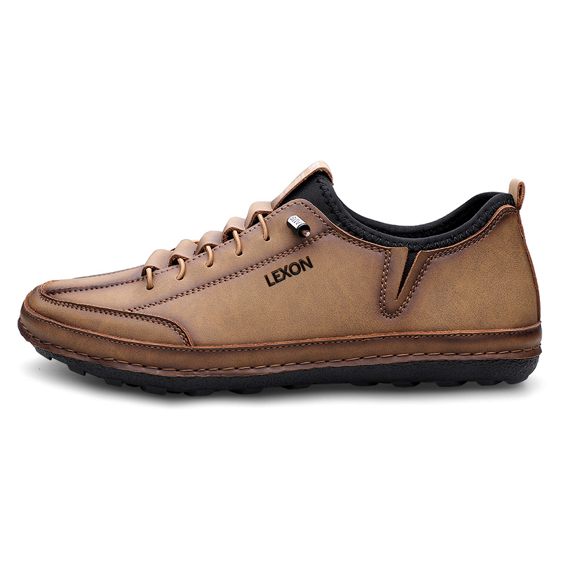 

LEXON Низкие повседневные мужские туфли - желто-коричневые, цвет Yellow Brown