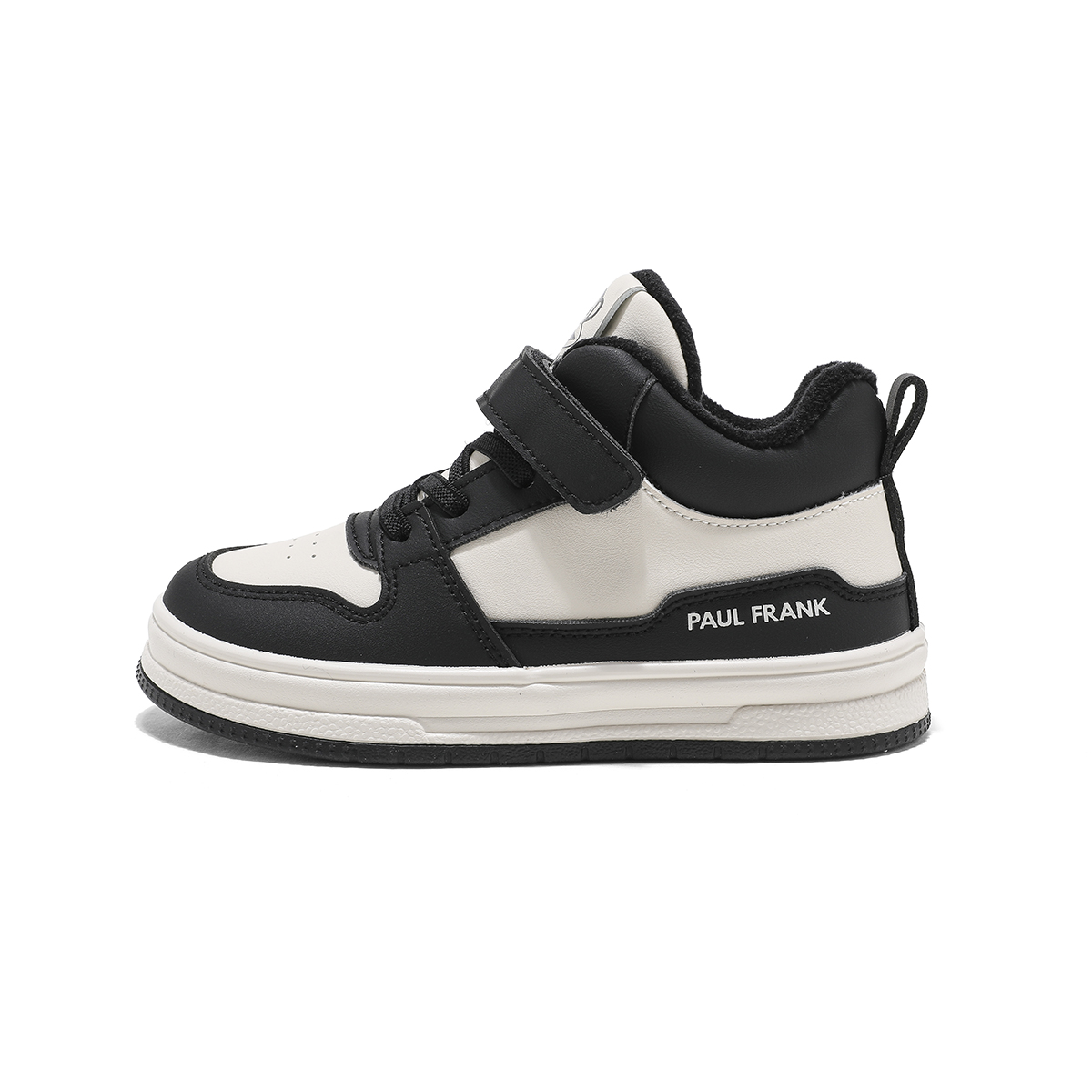 

Прочные теплые детские ботинки для скейтбординга PAUL FRANK, черный