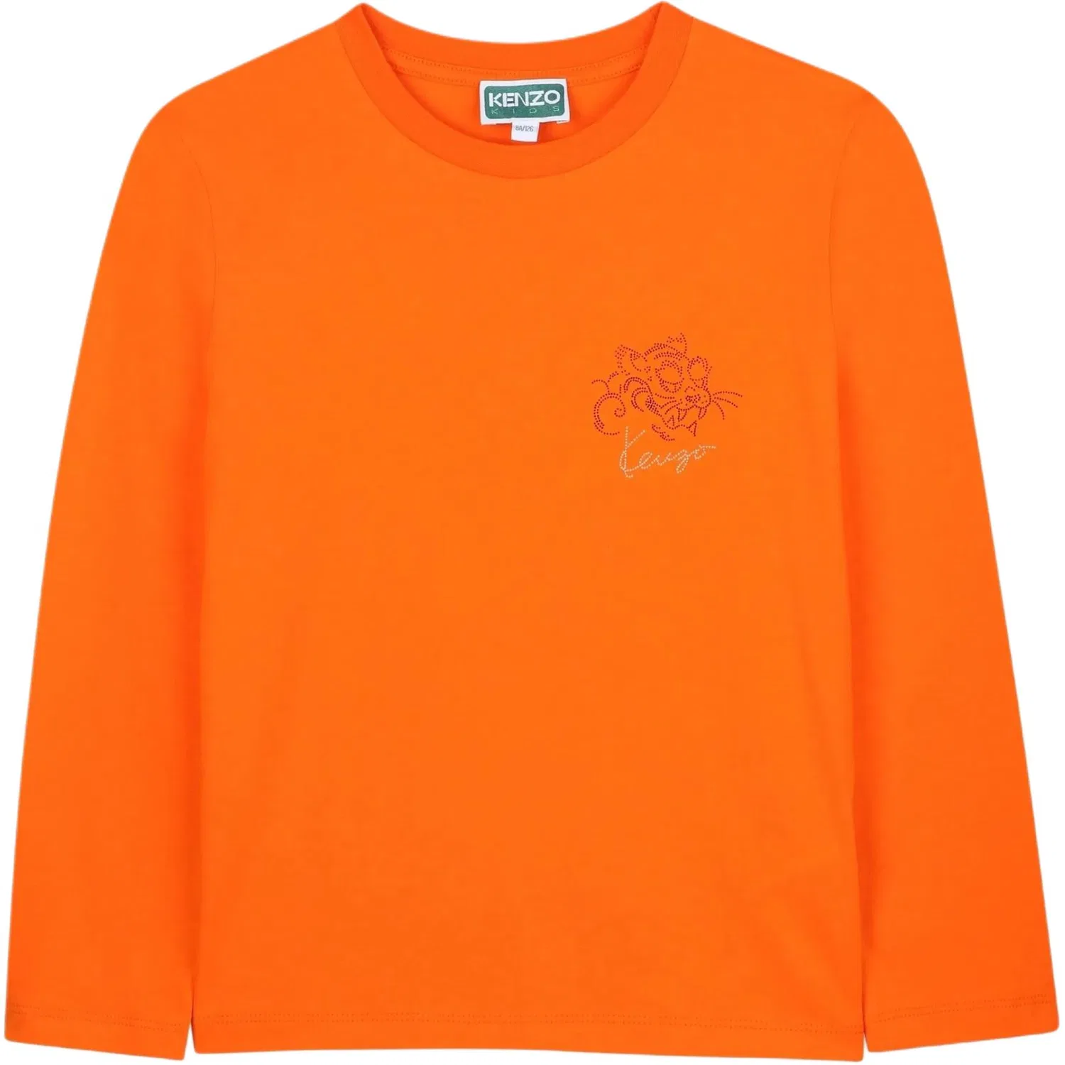 Детская футболка с круглым вырезом KENZO, Bright Orange