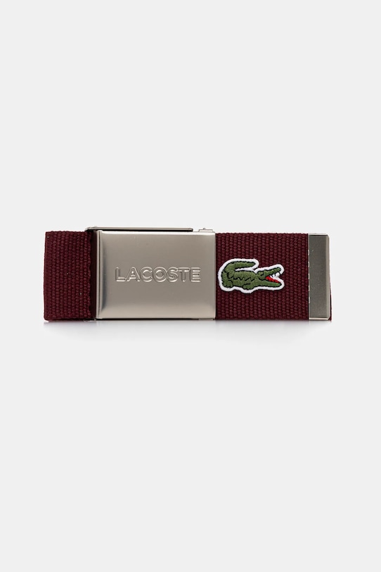 

Ремень Lacoste, бордовый