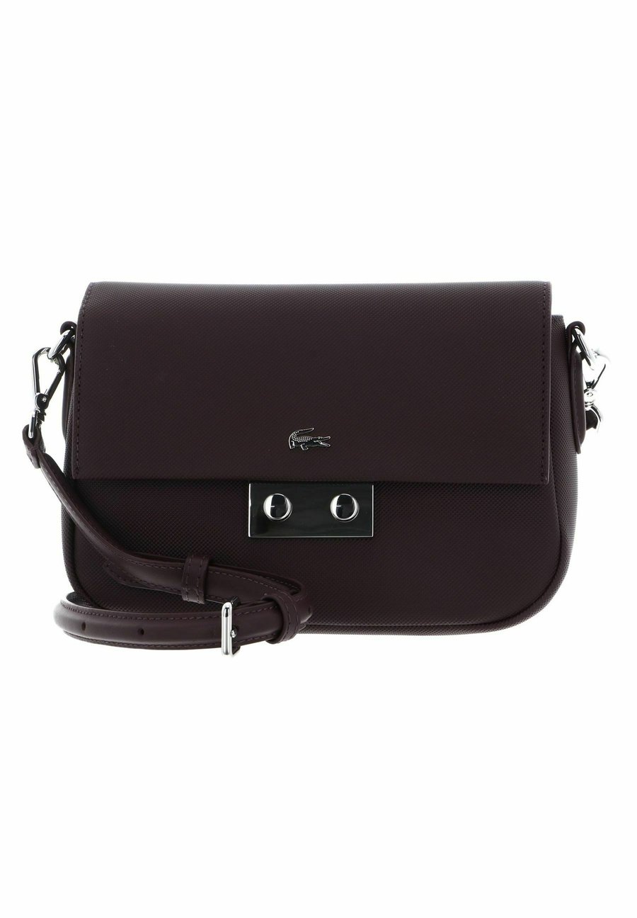 

Сумка кросс-боди Lacoste Cross body bag, Fudge/Dark Purple