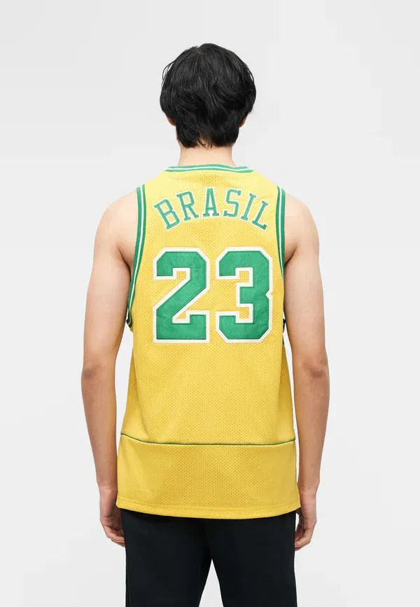 Топ X Brazil Jordan, Varsity Maize/Lucky Green, кукурузно-желтый/удачно-зеленый — фото 3