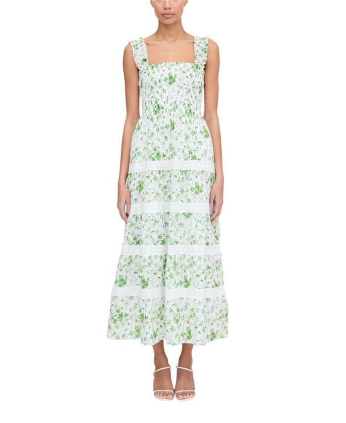 

Женское платье The Kimmy Maxi Nap Dress Hill House Home, зеленый