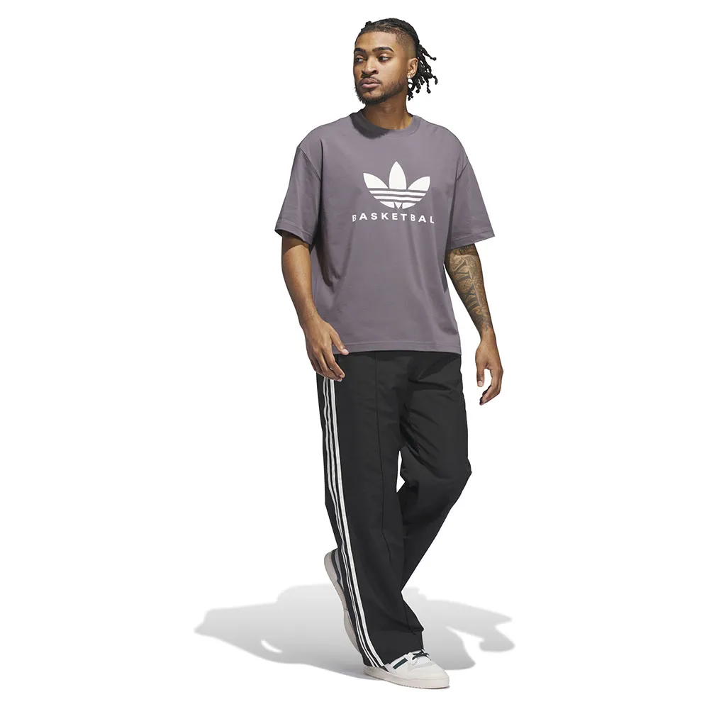 Футболка с коротким рукавом adidas Originals Originals Basketball Courtside, серый — фото 3