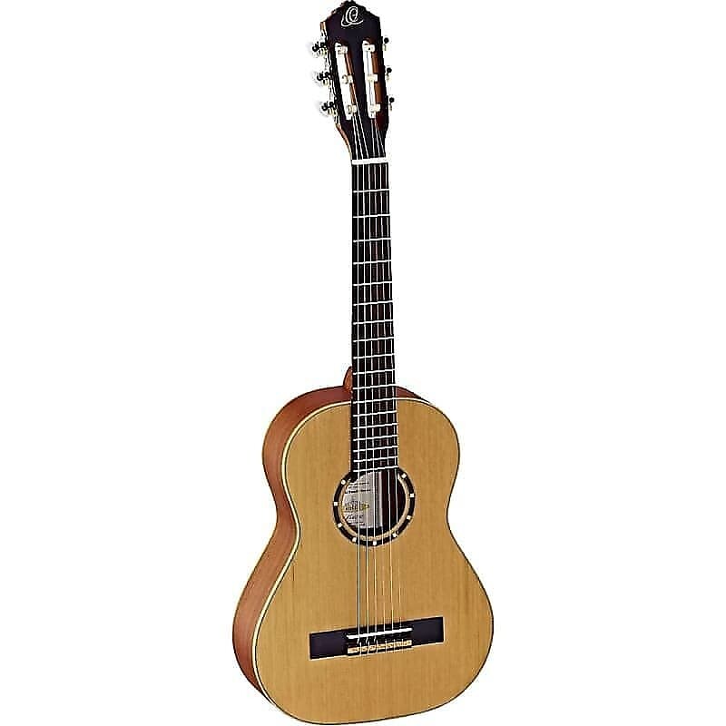 

Акустическая гитара Ortega Guitars R122-1/2 Family Series Cedar Top 1/2-Size Nylon String Guitar w/ Gig Bag & Video