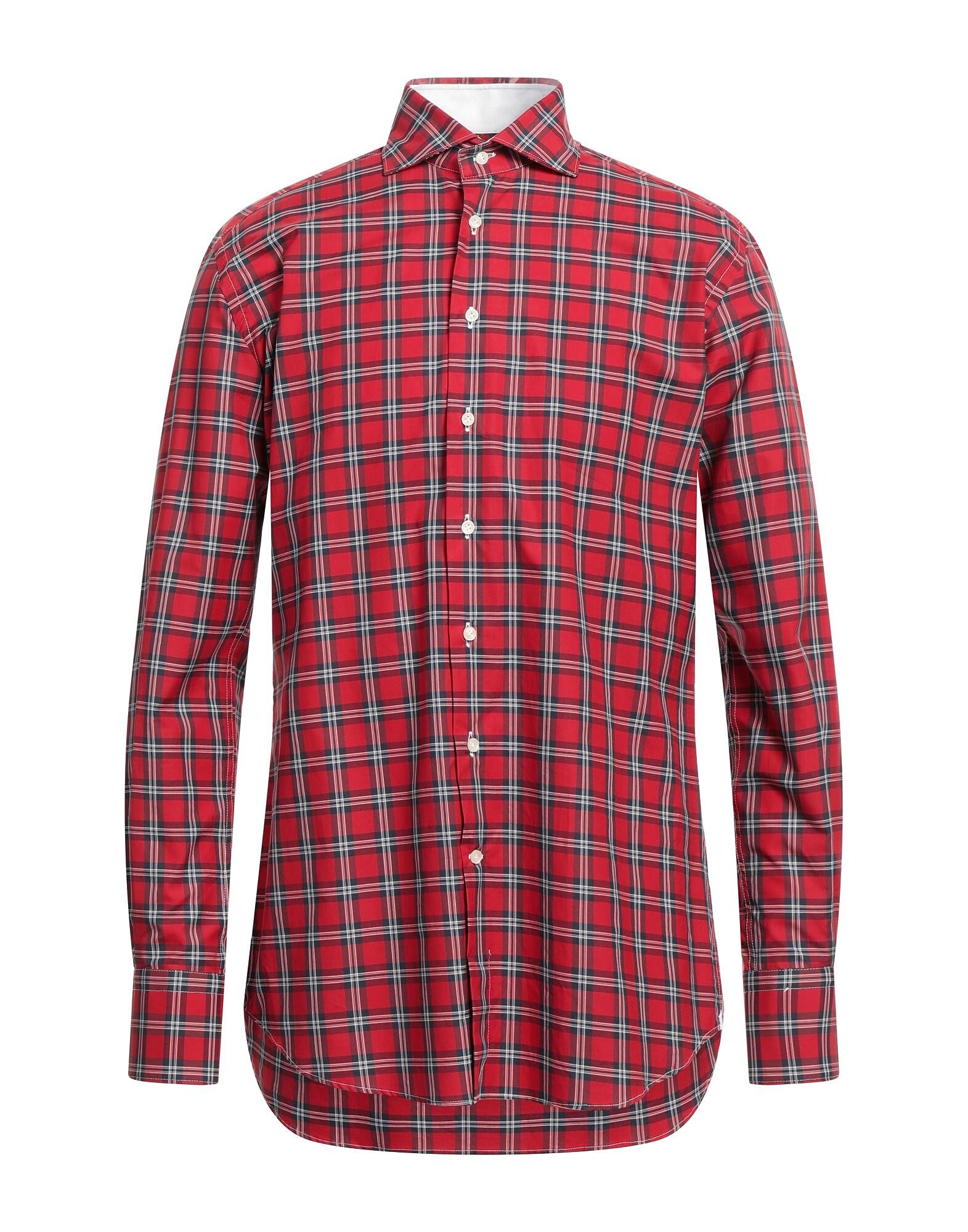 

Рубашка Artigiano Asoni, красный