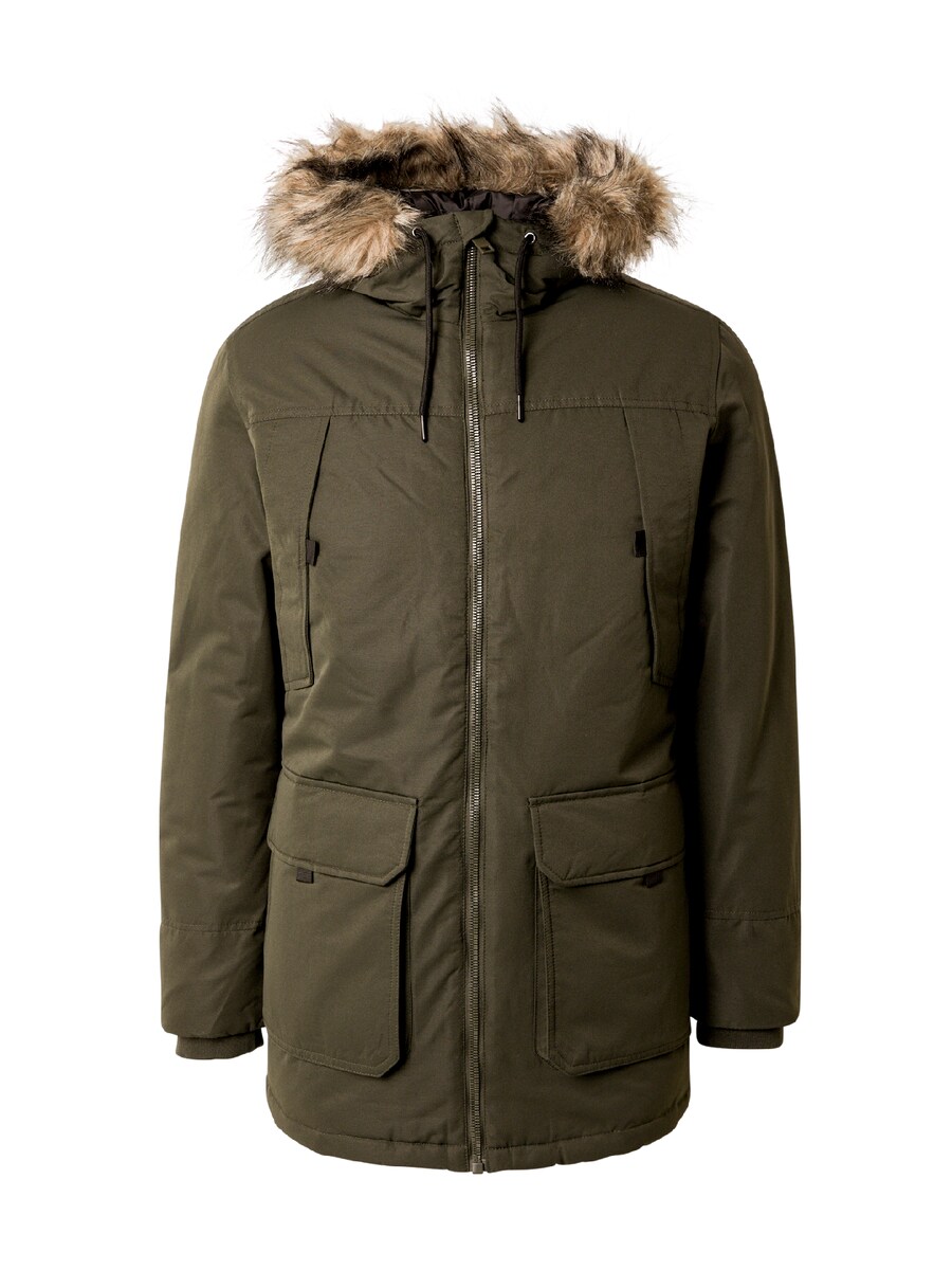 

Зимняя парка JACK & JONES JJEConstruct, оливковый