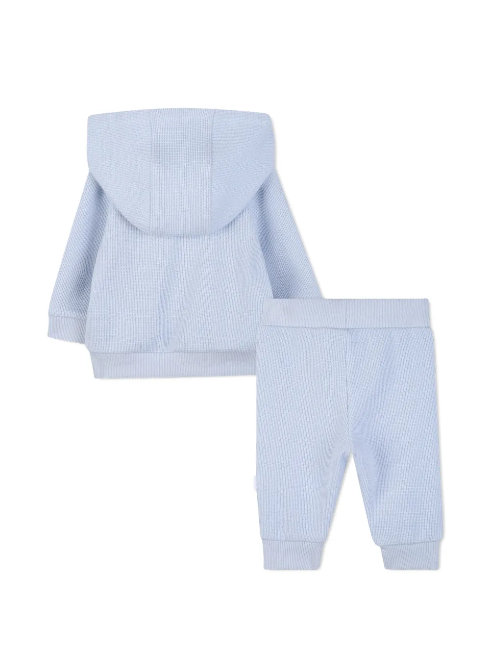 Спортивные брюки в рубчик Boss Kidswear, синий — фото 2