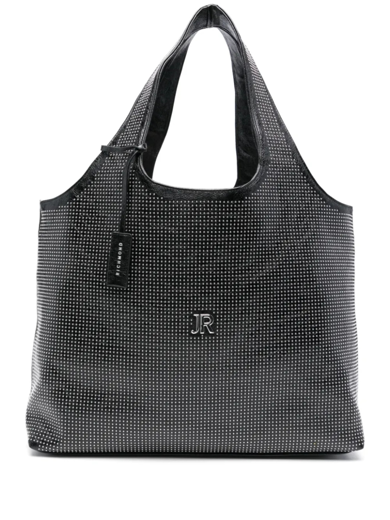 

Сумка-шоппер John Richmond с заклепками, черный