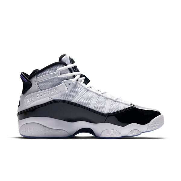 Кроссовки 6 колец Air Jordan, белый — фото 2