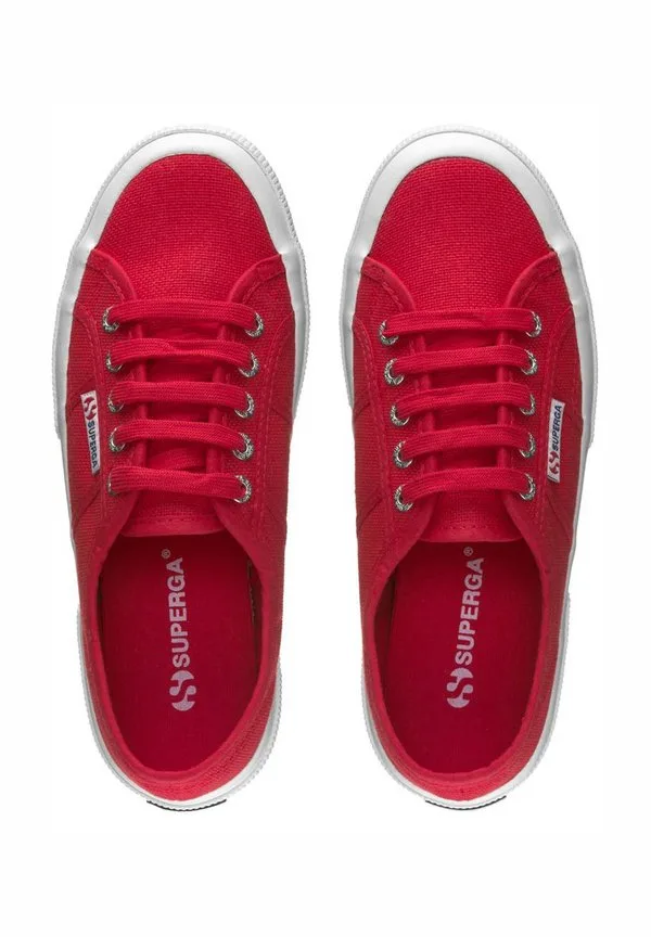 2750 cotu классические кроссовки красно-белые Superga, Red-White — фото 3