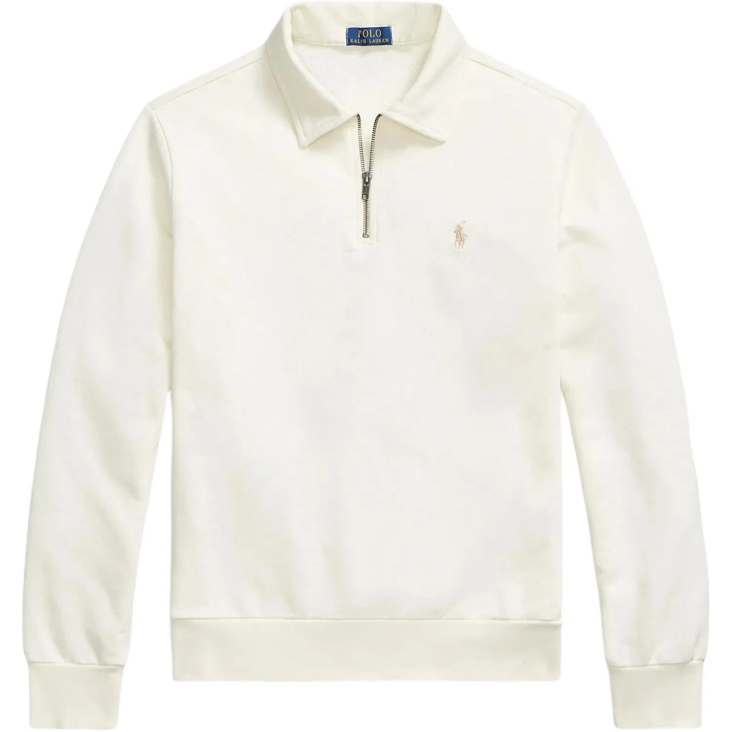 Свитшот с вышивкой логотипа Polo Ralph Lauren белый