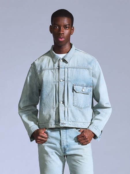Куртка-тракер BLUETAB TYPE I Levi'S, Medium Indigo - Worn In