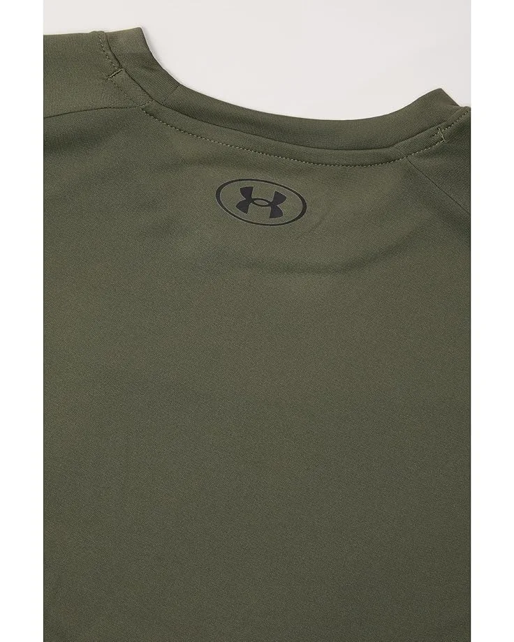 Футболка с коротким рукавом Tech 2.0 (для детей постарше) Under Armour Kids, Marine Od Green/Black — фото 2