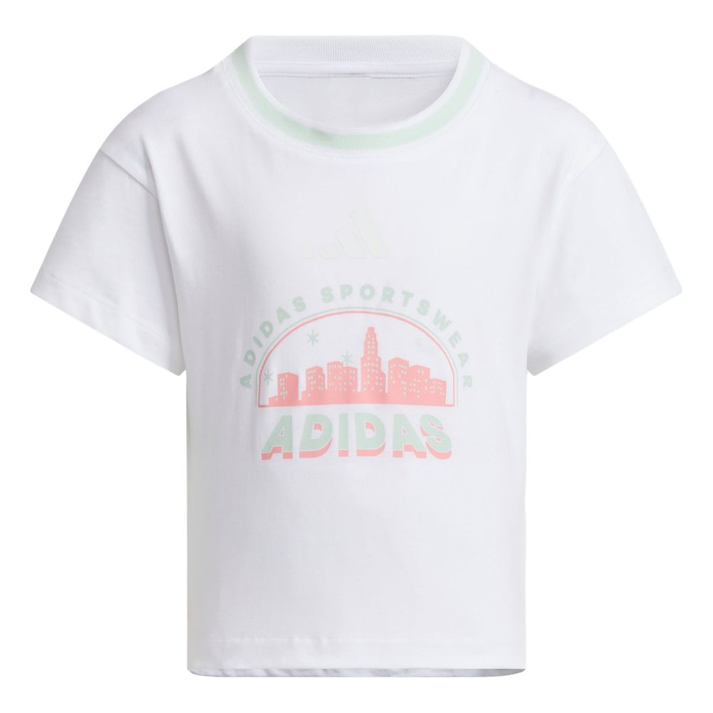 

Adidas Футболка белая для детей 3-7 лет, Белый, Adidas Футболка белая для детей 3-7 лет