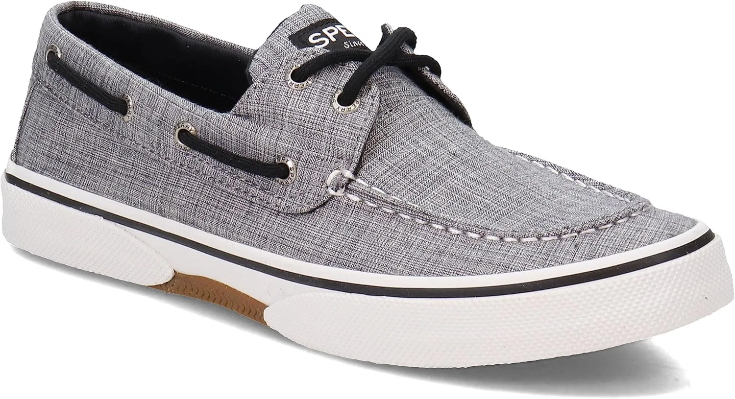 Мужские кроссовки Sperry Halyard, Black Linen