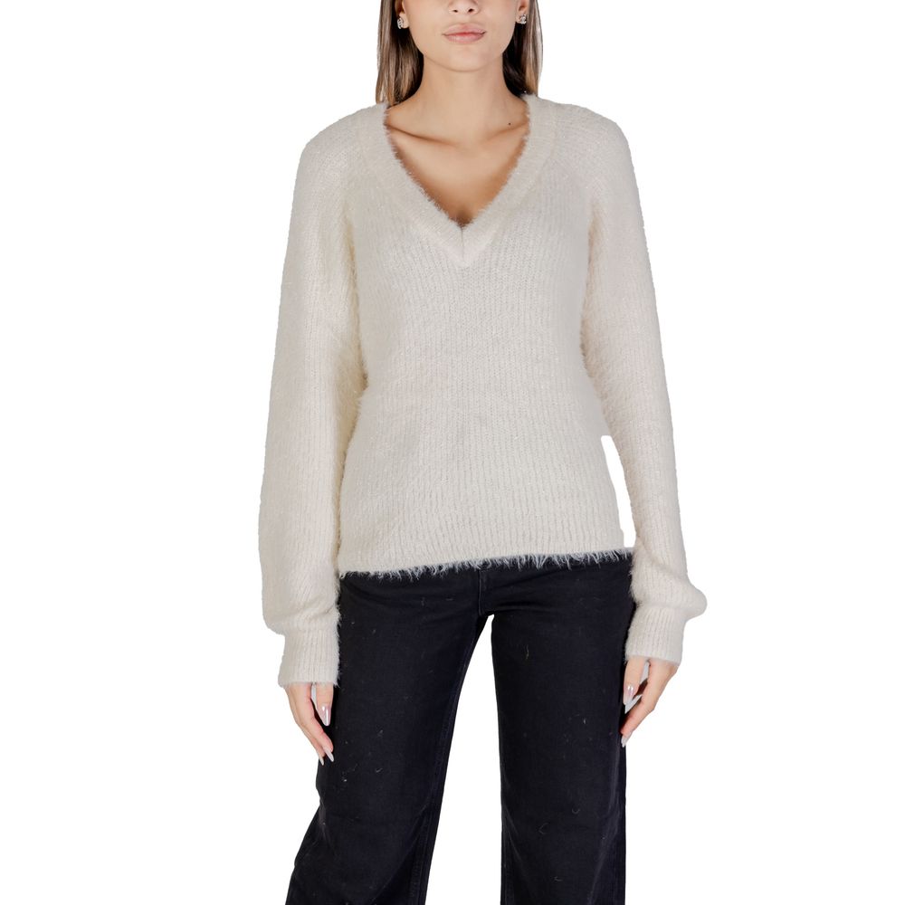 

Белый нейлоновый свитер Vero Moda