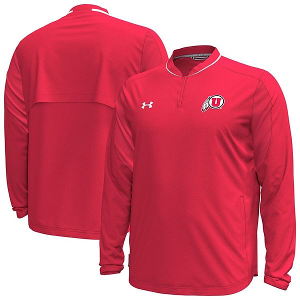 

Мужская красная куртка quarter-zip utah utes motivate с длинным рукавом Under Armour
