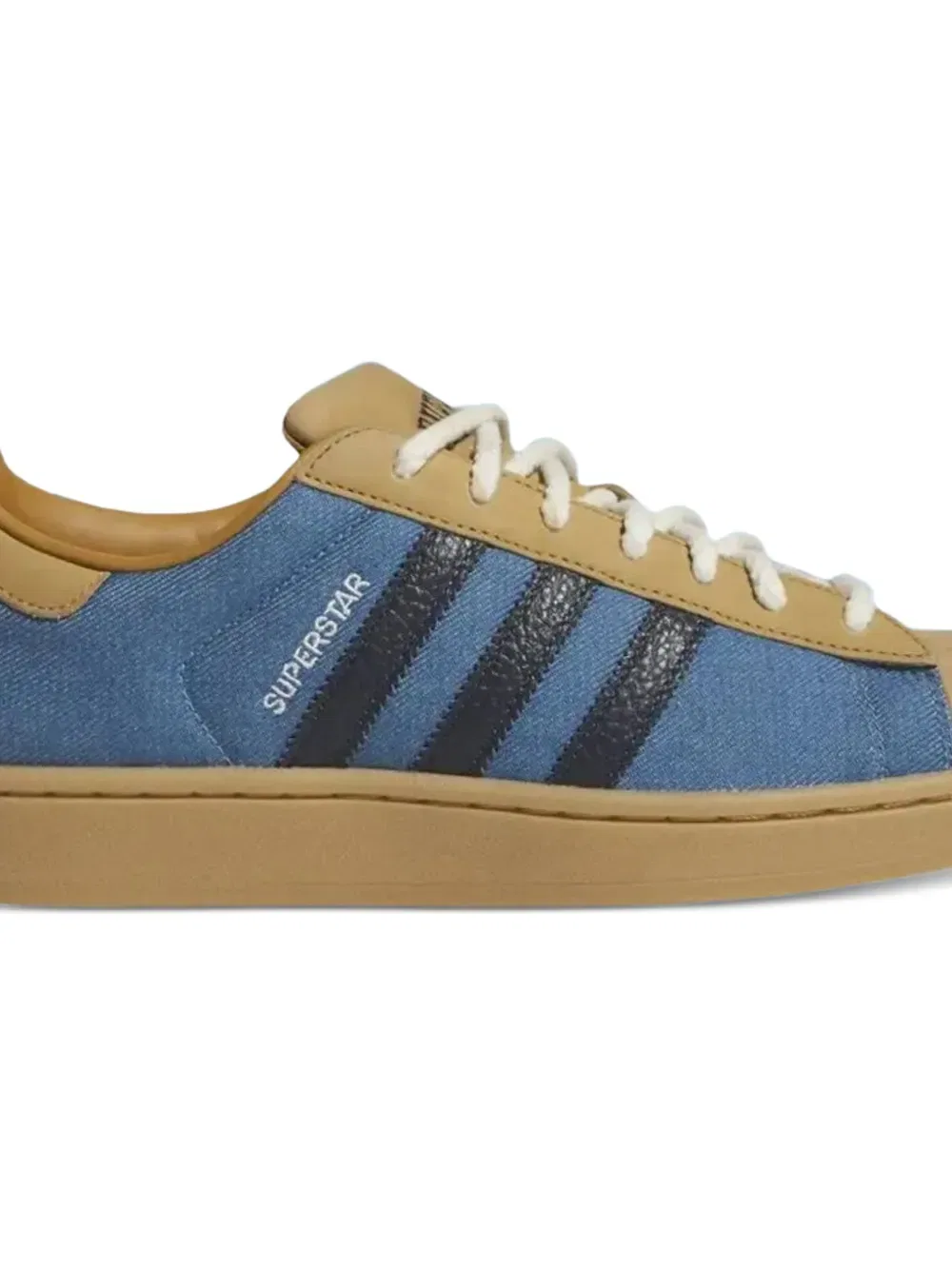 Кроссовки Superstar II Adidas, синий — фото 2