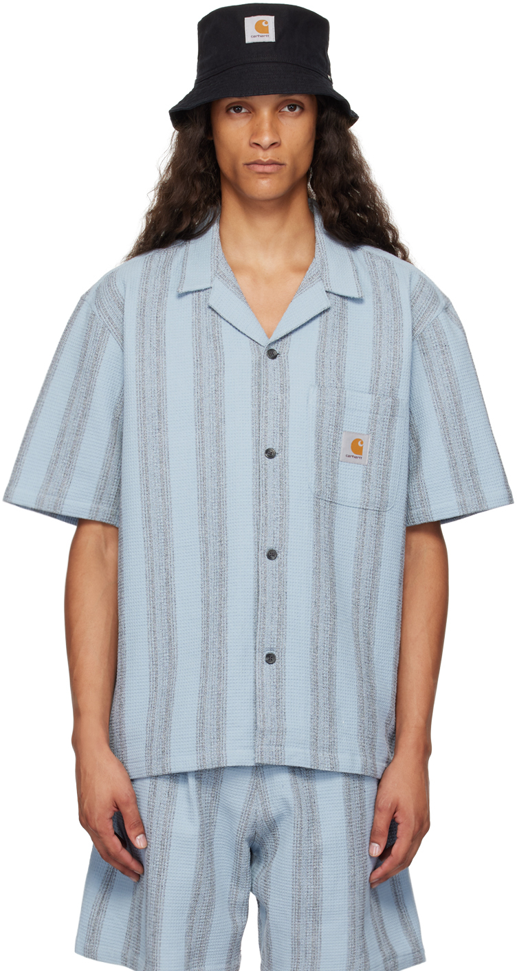 

Синяя рубашка Dodson Stripe Carhartt Work In Progress