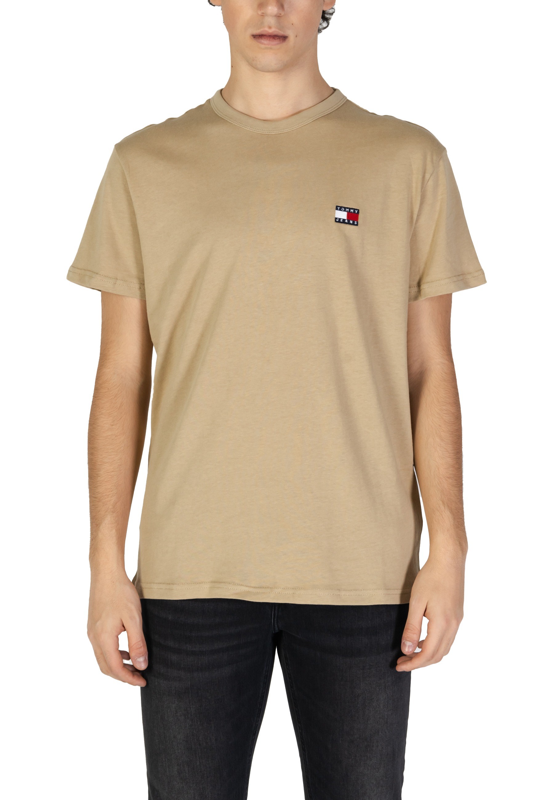 

Футболка мужская Tommy Jeans из органического хлопка, бежевый