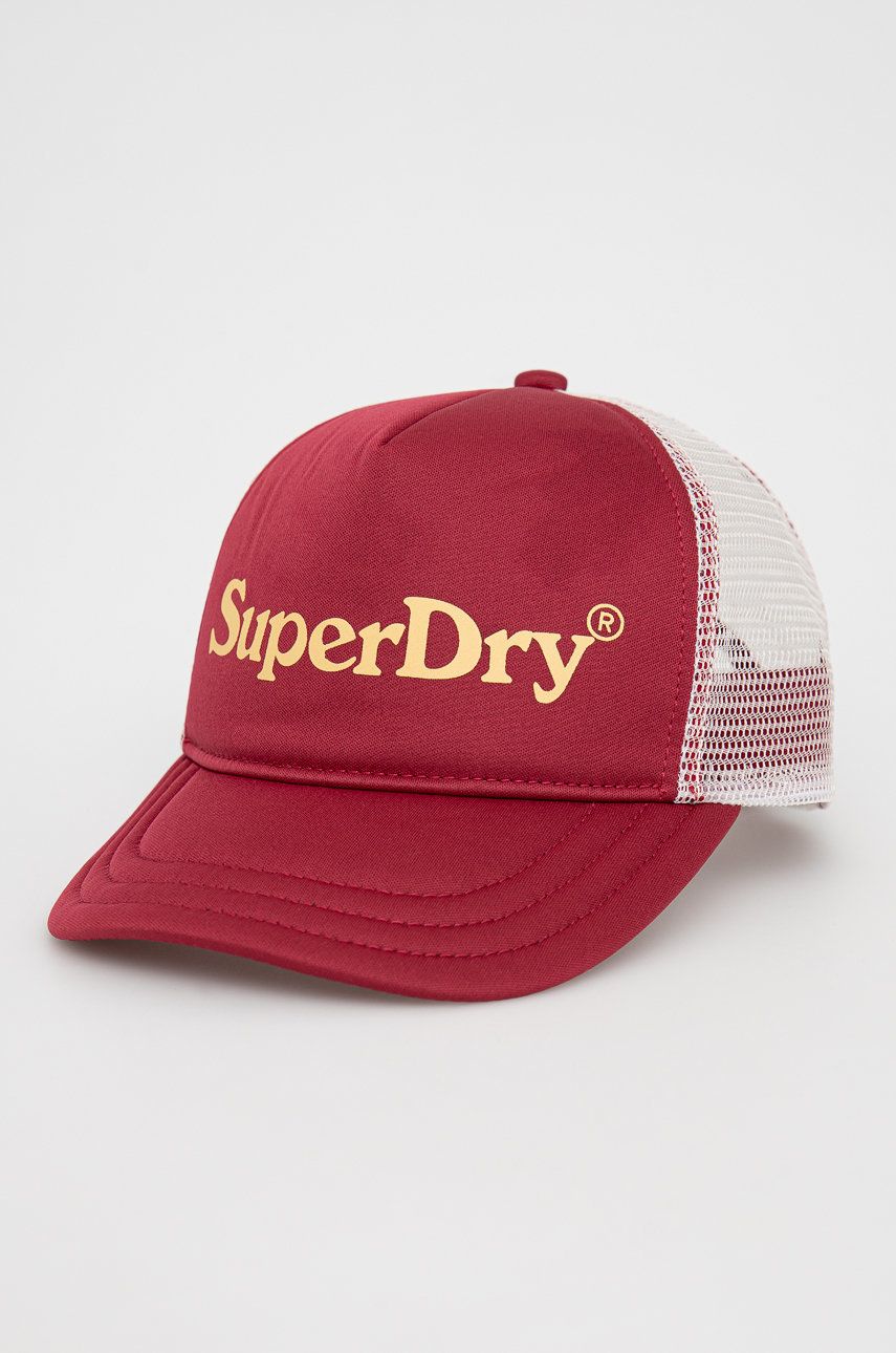 

Кепка Superdry, красный