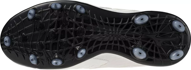 Женские софтбольные бутсы Mizuno Pro FP из ТПУ, белый/черный — фото 3