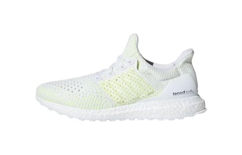 

Кроссовки adidas Ultra Boost Clima Cloud White Shock Yellow Youth, белый/желтый