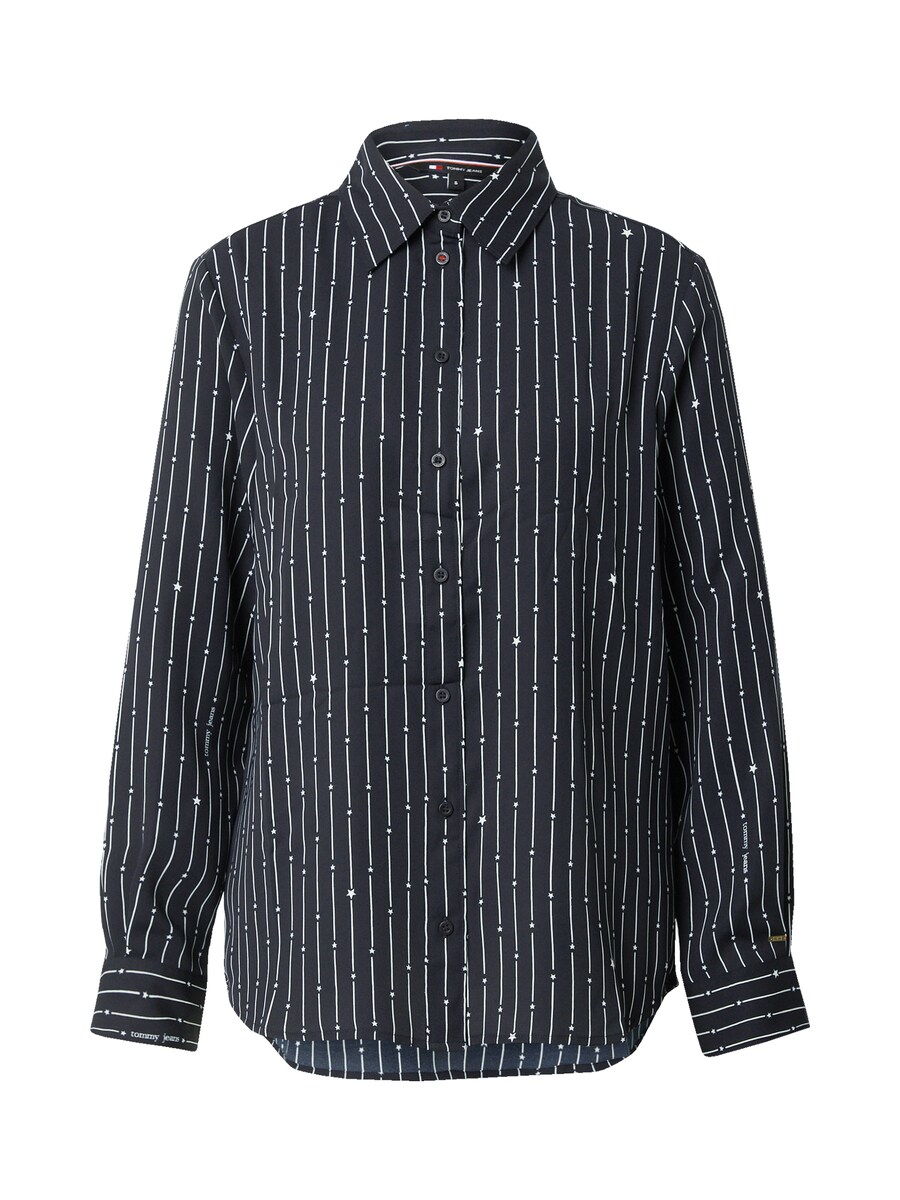 

Рубашка Tommy Jeans Blouse Mountain Stardust, черный