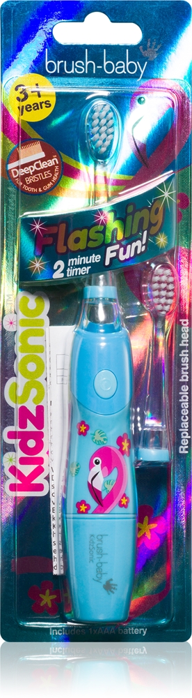 

Электрическая зубная щетка Kidzsonic Brush Baby, 1 шт