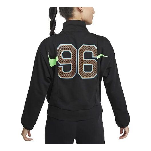 Толстовка с капюшоном dri fit swoosh fly 1 4 молния баскетбольная толстовка Nike, черный — фото 2