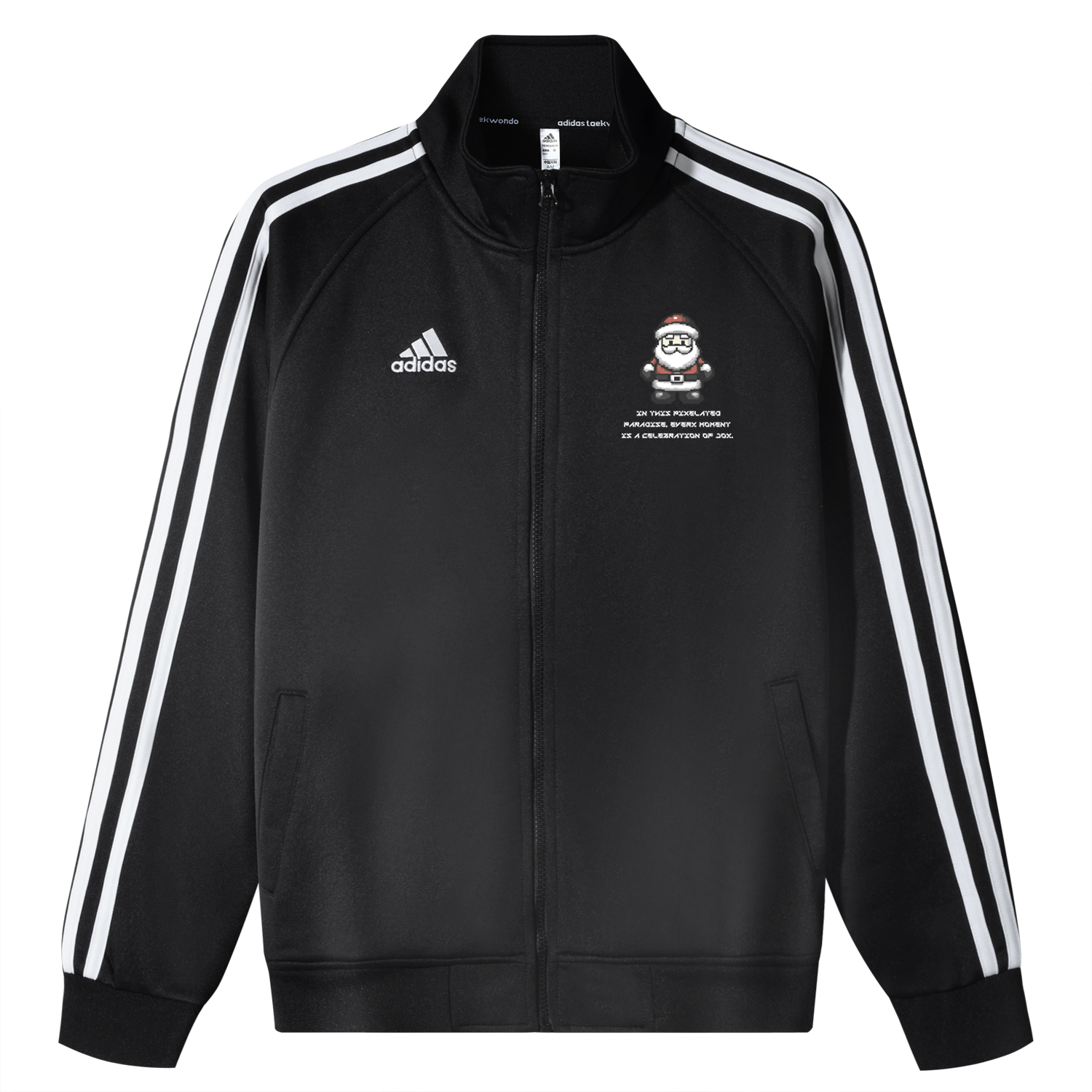

Adidas Унисекс куртка 3-Stripes черная, Black